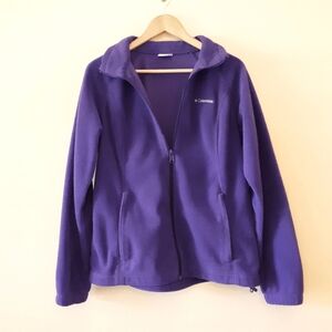 Columbia full-zip fleece jacket sz large